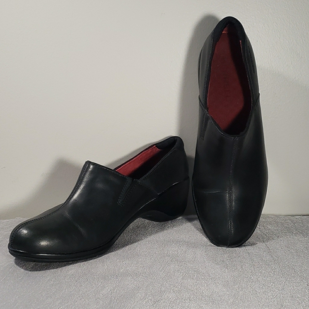 Merrell Women's Black Slip On Work Shoes